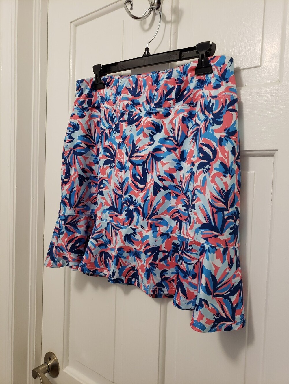 Emerald 18 Golf Skort Size Medium Ruffled Hemline Colorful - Picture 2 of 6